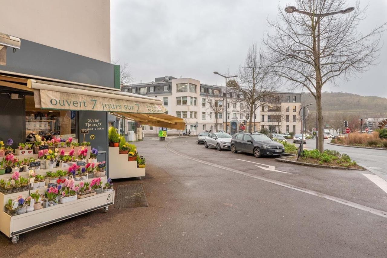 Le Nid Douillet : Superbe Appartement + Jardin Privatif Rouen Buitenkant foto