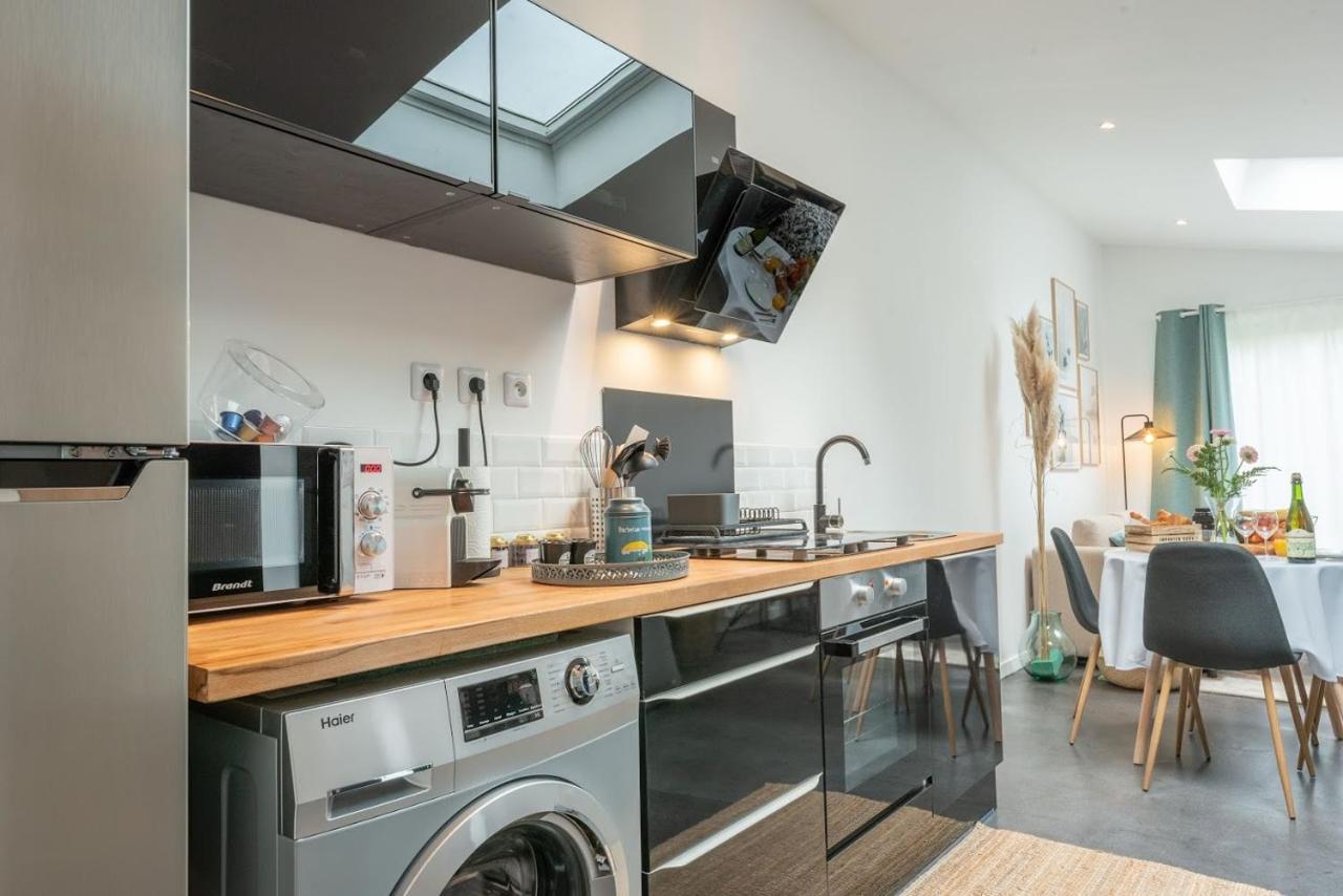 Le Nid Douillet : Superbe Appartement + Jardin Privatif Rouen Buitenkant foto