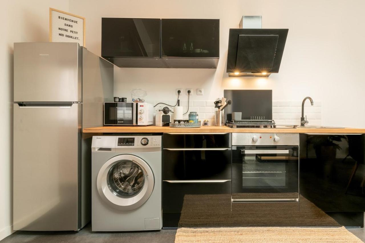 Le Nid Douillet : Superbe Appartement + Jardin Privatif Rouen Buitenkant foto